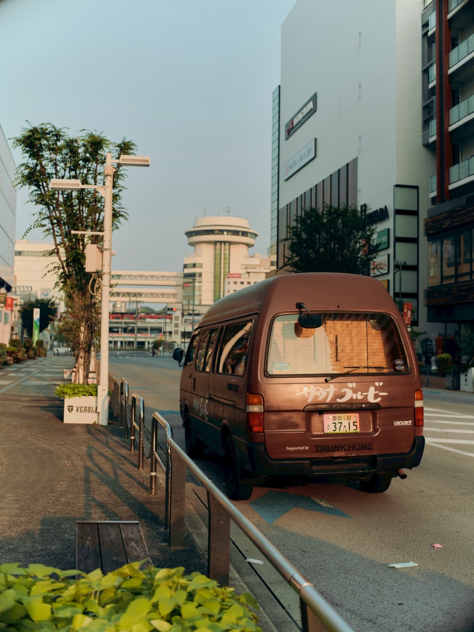 街を走るサウナカー